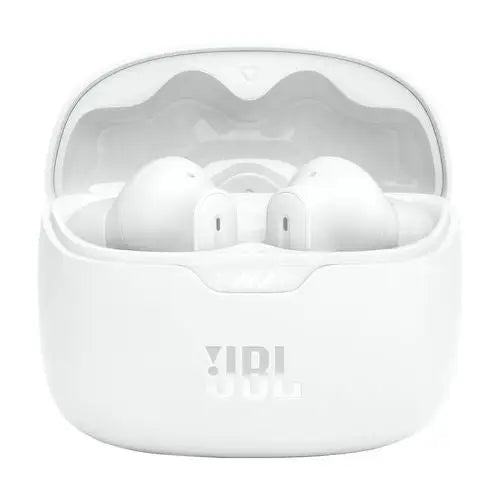 Безжични слушалки JBL Tune Beam Bluetooth 5.3 IP54 бели