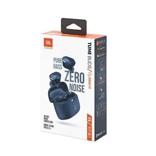 Безжични слушалки JBL Tune Buds Bluetooth 5.3 IP54 сини