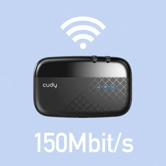 Безжичен рутер Cudy MF4 4G LTE 50 Mbps Черен