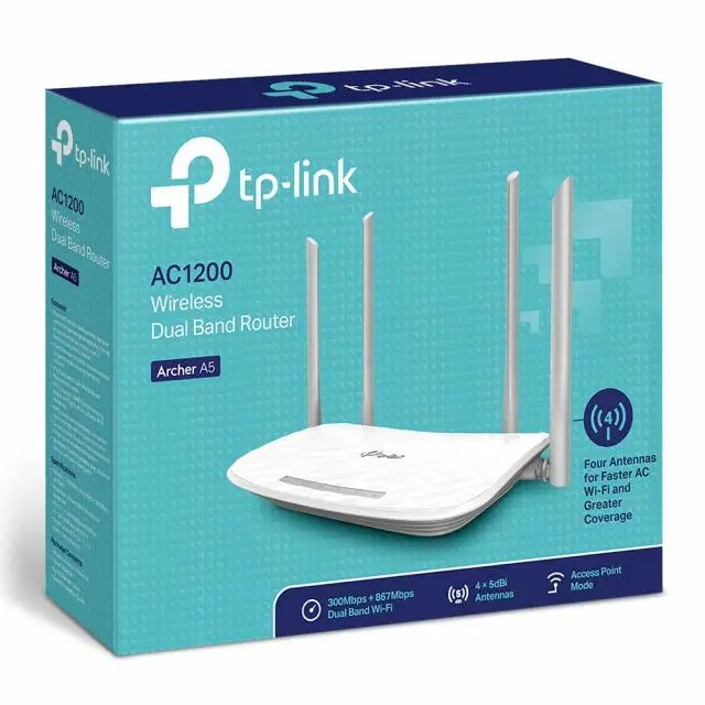 Безжичен рутер TP-Link Archer A5 AC1200 2.4/5