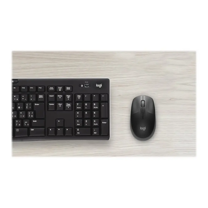 Безжична мишка Logitech M190 Charcoal