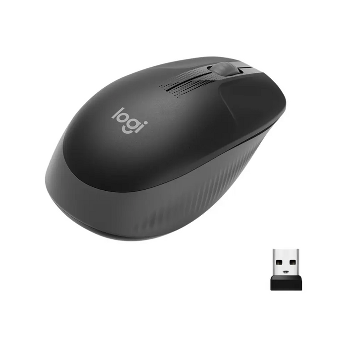 Безжична мишка Logitech M190 Charcoal