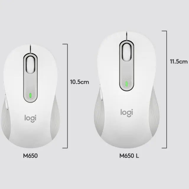 Безжична Мишка Logitech Signature M650 L for Business Бяла