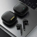 Безжични слушалки Dudao U14 + TWS Bluetooth 5.3 200mAh черни