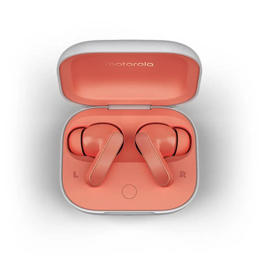 Безжични слушалки MOTOROLA MOTO BUDS Coral Peach