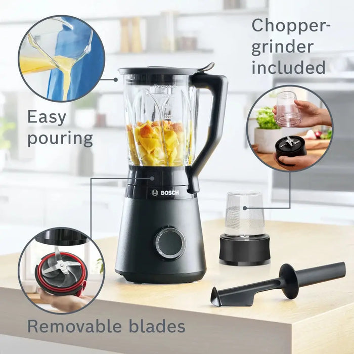 Блендер Bosch MMB6176B Series 4 VitaPower Blender