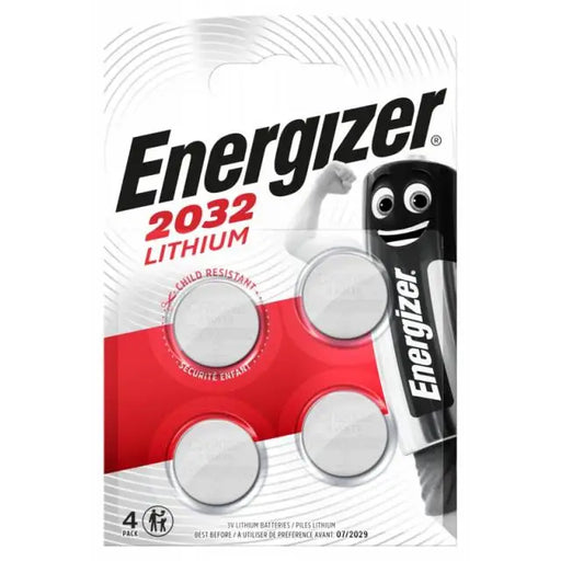 Бутонна батерия литиева ENERGIZER CR2032. 3V 4pk блистер