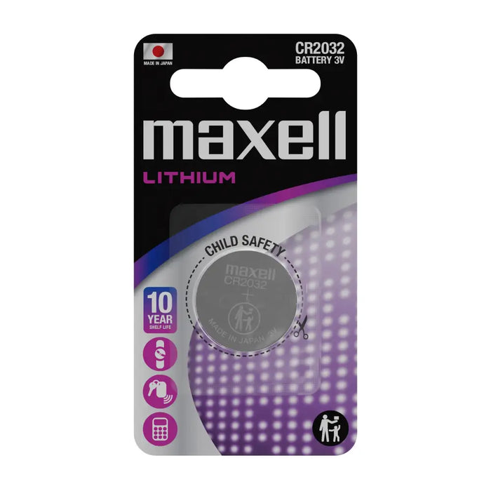 Бутонна батерия литиева MAXELL CR2032 3 V