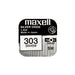 Бутонна батерия сребърна MAXELL SR44 SW/357/ 1.55V