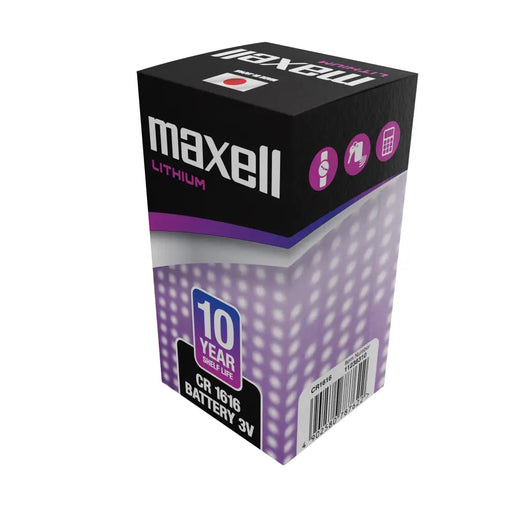 Бутонна литиева батерия MAXELL CR1616 3V