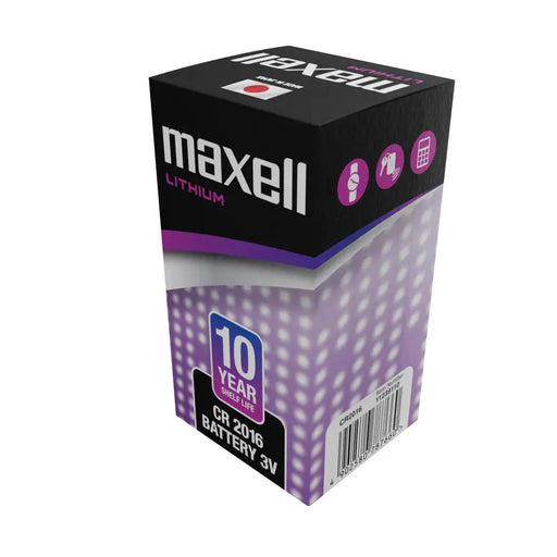 Бутонна литиева батерия MAXELL CR2016 3V