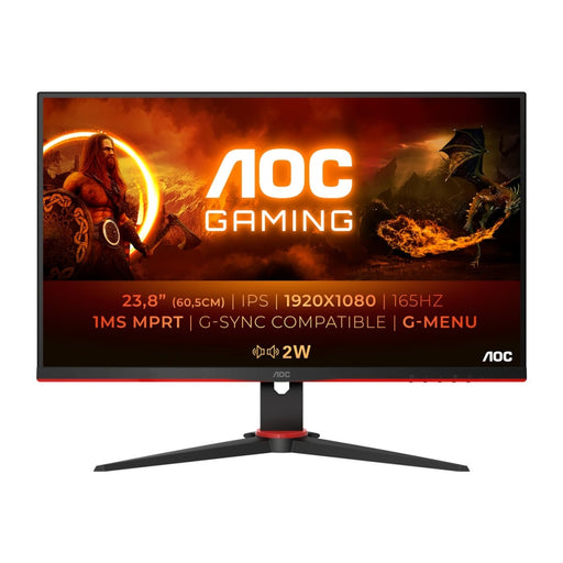 Монитор AOC 24G2SPU/BK 23.8inch 1920x1080 IPS FHD Freesync