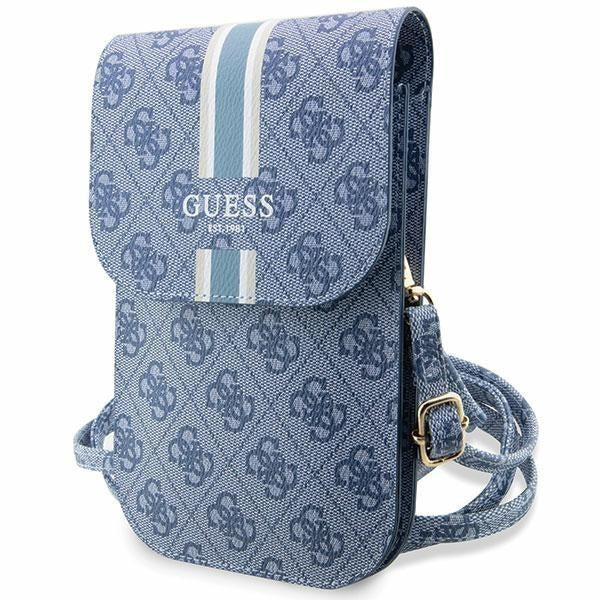 Чанта Guess GUWBP4RPSB синя 4G Stripes