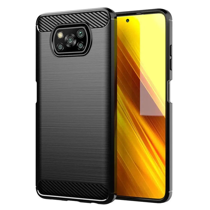 Carbon Case Гъвкав Кейс за Xiaomi Poco X3 NFC