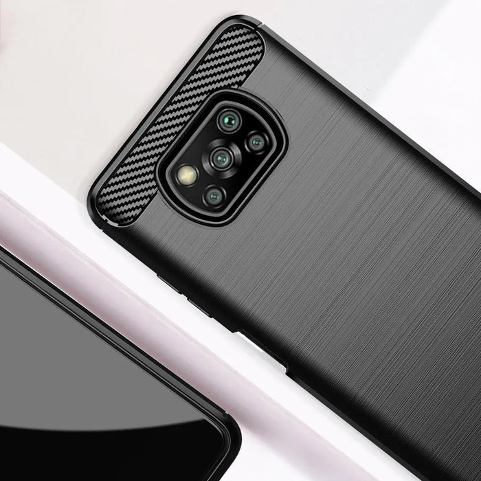 Carbon Case Гъвкав Кейс за Xiaomi Poco X3 NFC