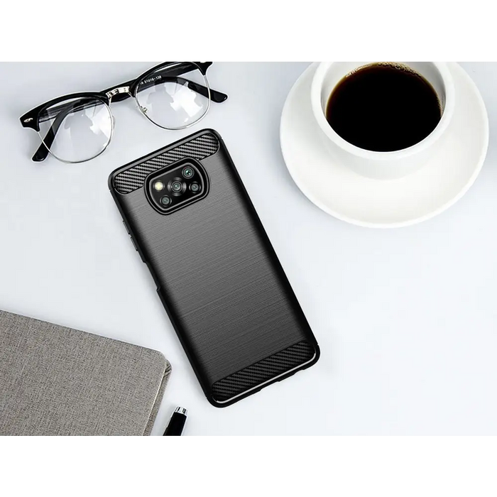 Carbon Case Гъвкав Кейс за Xiaomi Poco X3 NFC