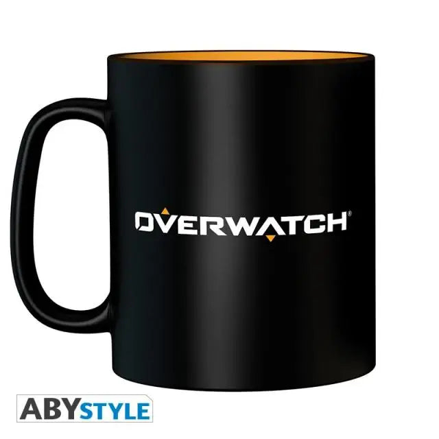 Чаша ABYSTYLE OVERWATCH Logo King size Черен