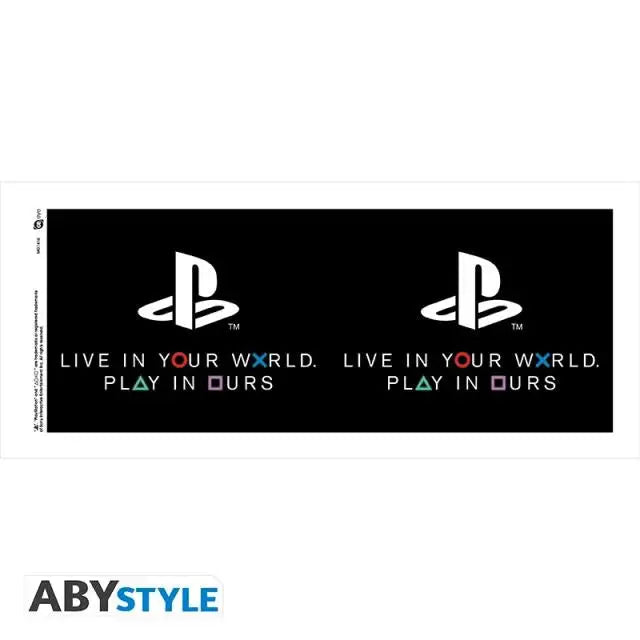 Чаша ABYSTYLE PLAYSTATION World Порцелан Бяла