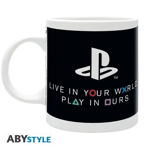 Чаша ABYSTYLE PLAYSTATION World Порцелан Бяла