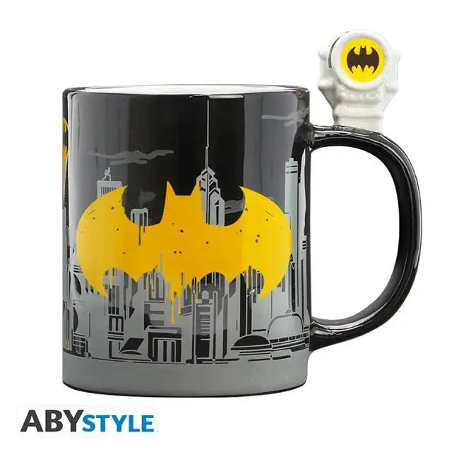 Чаша DC COMICS - 3D Handle Bat-Signal & Batman 460 ml