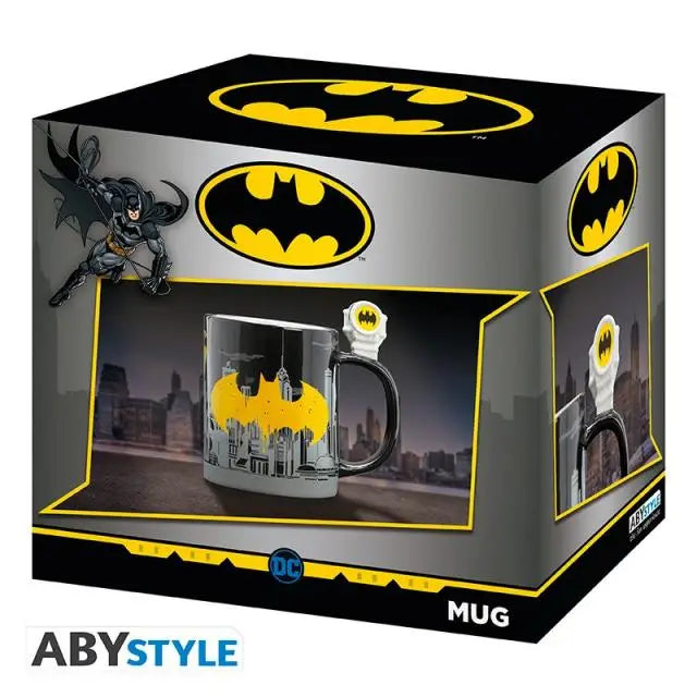 Чаша DC COMICS - 3D Handle Bat-Signal & Batman 460 ml