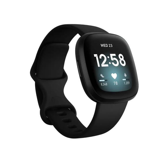 Часовник Fitbit Versa 3 Black Aluminum