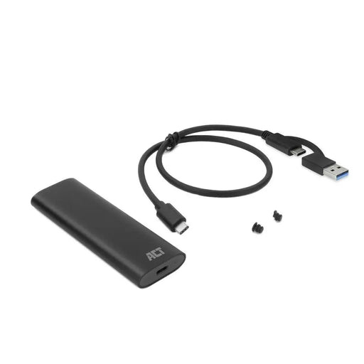 Чекмедже за диск ACT AC1615 USB-C M.2 NVMe / PCIe SSD