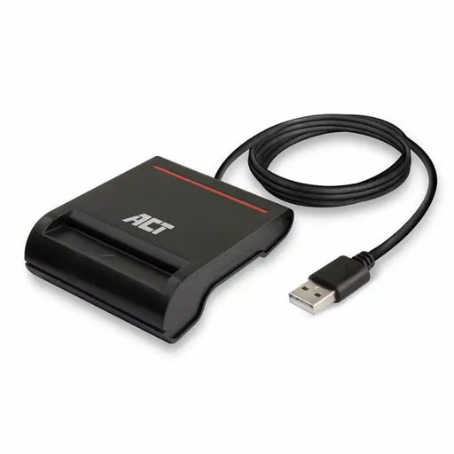 Четец на смарт карти ACT AC6015 USB 2.0 Черен