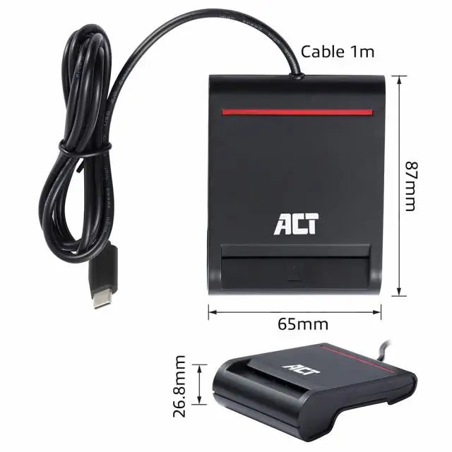 Четец на смарт карти ACT AC6020 USB 3.2 Gen 1