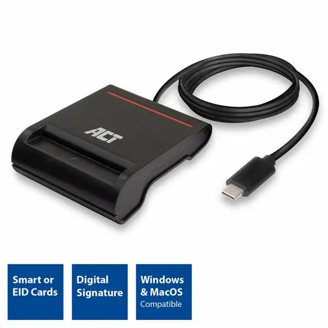 Четец на смарт карти ACT AC6020 USB 3.2 Gen 1