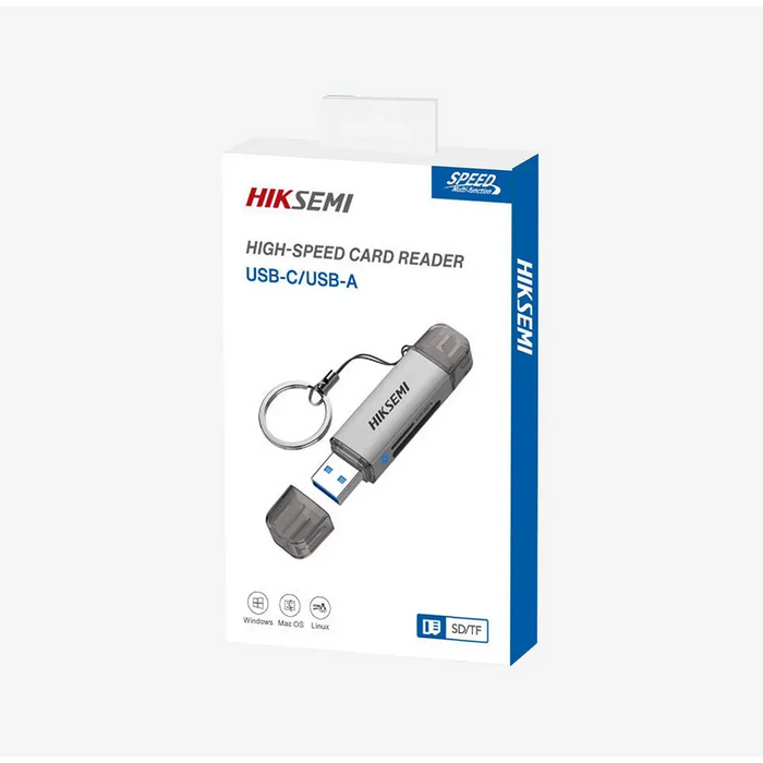 Четец за карти HIKSEMI Card Reader USB 3.0 and Type-C