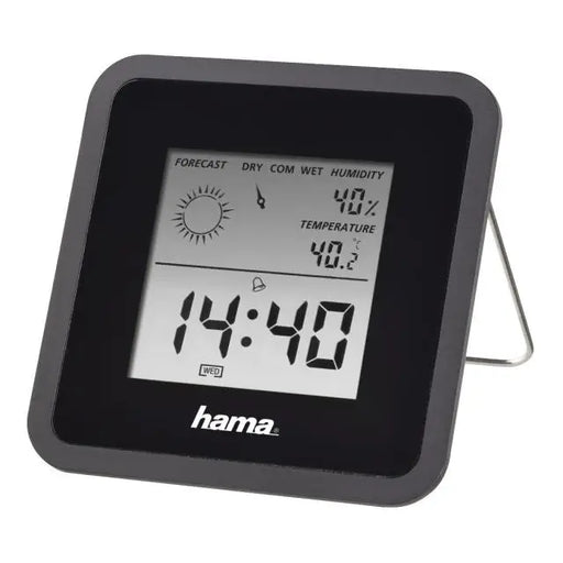 Цифров термометър/хигрометър HAMA TH50 Черен