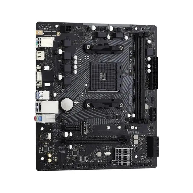 Дънна платка ASRock A520M-HVS Socket AM4 mATX