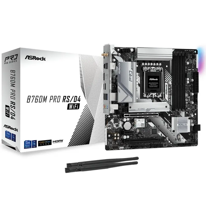 Дънна платка Asrock B760M Pro RS/Wi-Fi