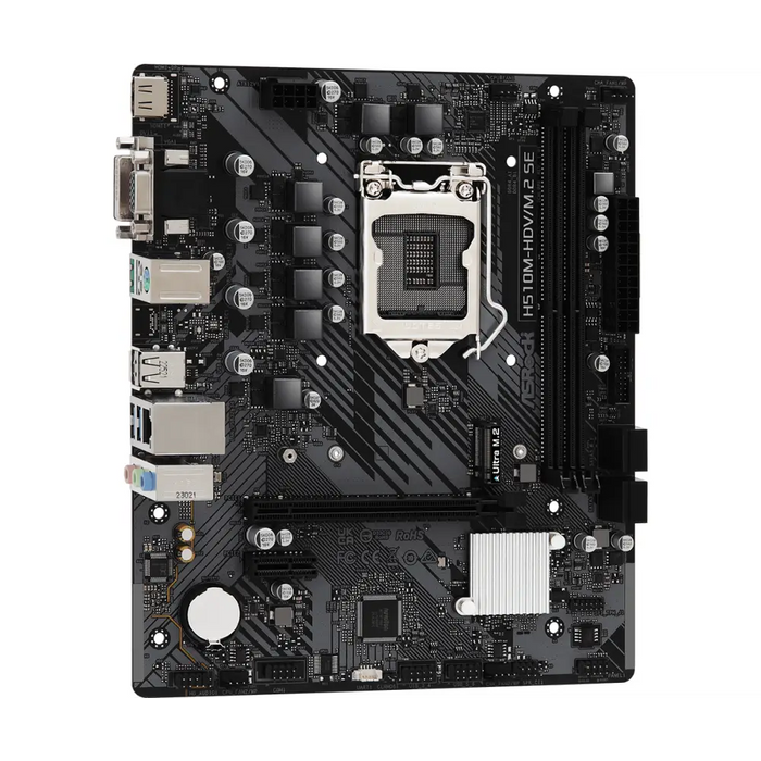 Дънна платка ASRock H510M-HDV/M.2 SE LGA1200 DDR4 mATX