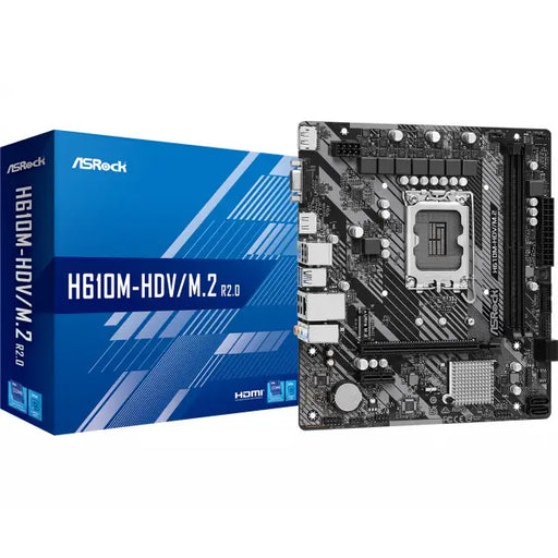 Дънна платка ASRock H610M-HDV/M.2 R 2.0 LGA1700 DDR4 mATX