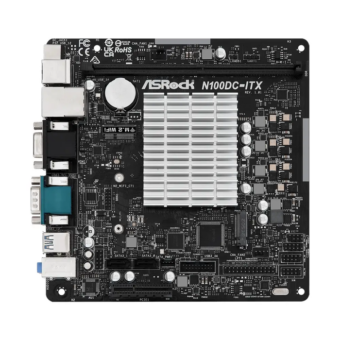 Дънна платка ASROCK N100DC-ITX Intel® Quad-Core