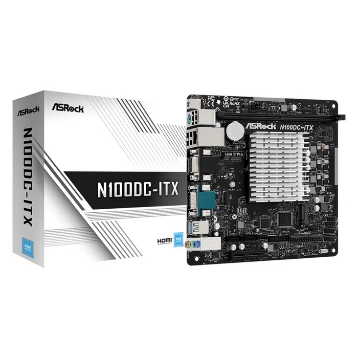 Дънна платка ASROCK N100DC-ITX Intel® Quad-Core