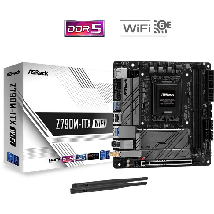 Дънна платка ASRock Z790M-ITX WiFi