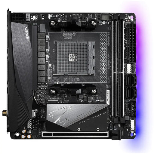 Дънна платка GIGABYTE B550I AORUS PRO AX Socket AM4