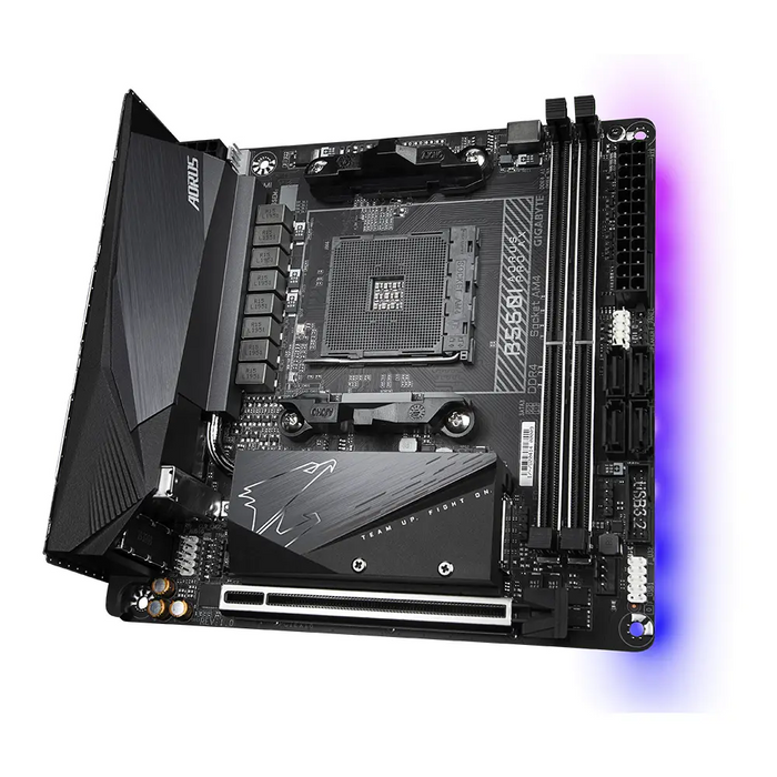 Дънна платка GIGABYTE B550I AORUS PRO AX Socket AM4