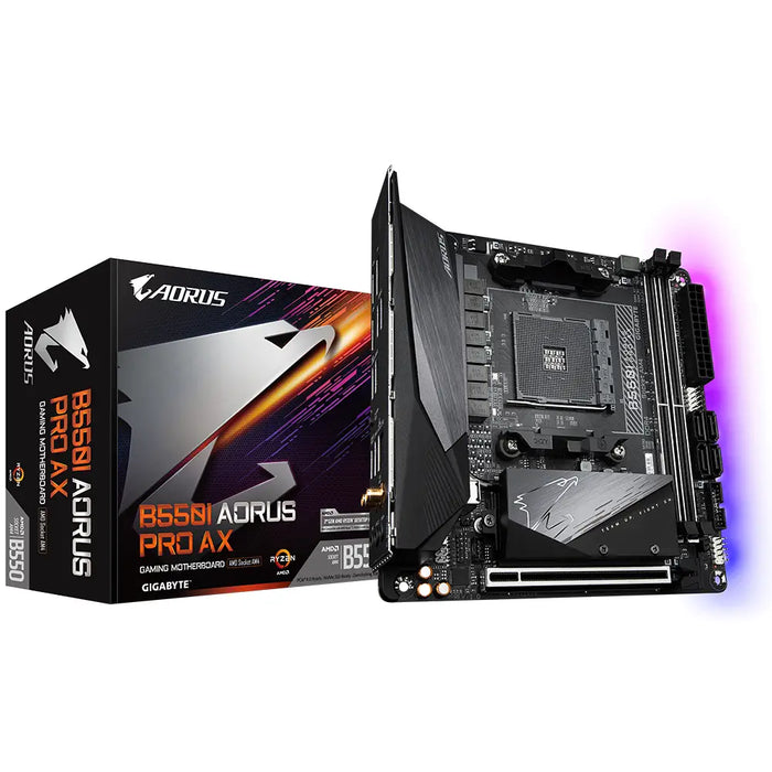 Дънна платка GIGABYTE B550I AORUS PRO AX Socket AM4