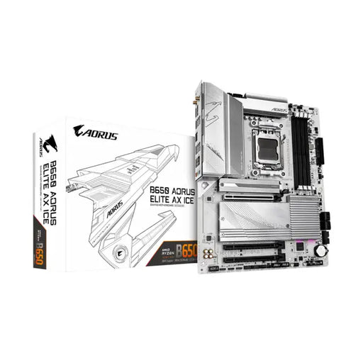 Дънна платка GIGABYTE B650 AORUS ELITE AX ICE