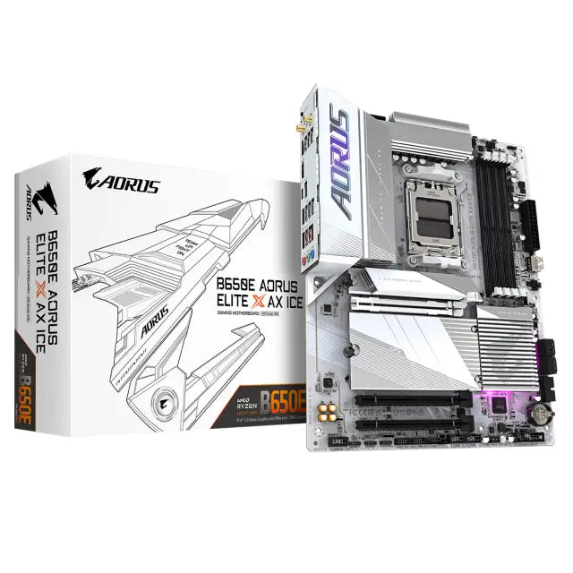 Дънна платка GIGABYTE B650E AORUS ELITE X ICE