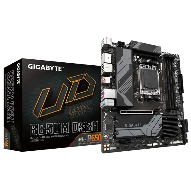 Дънна платка GIGABYTE B650M DS3H socket AM5 4xDDR5