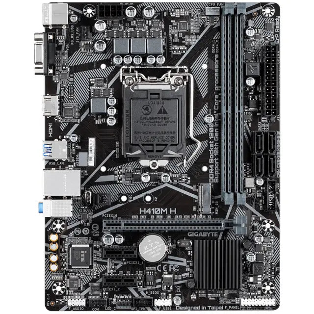 Дънна платка GIGABYTE H410M-H V2 Socket 1200