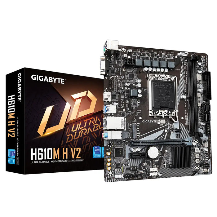 Дънна платка GIGABYTE H610M H V2 Socket 1700