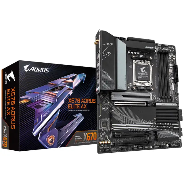 Дънна платка GIGABYTE X670 AORUS Elite AX AM5