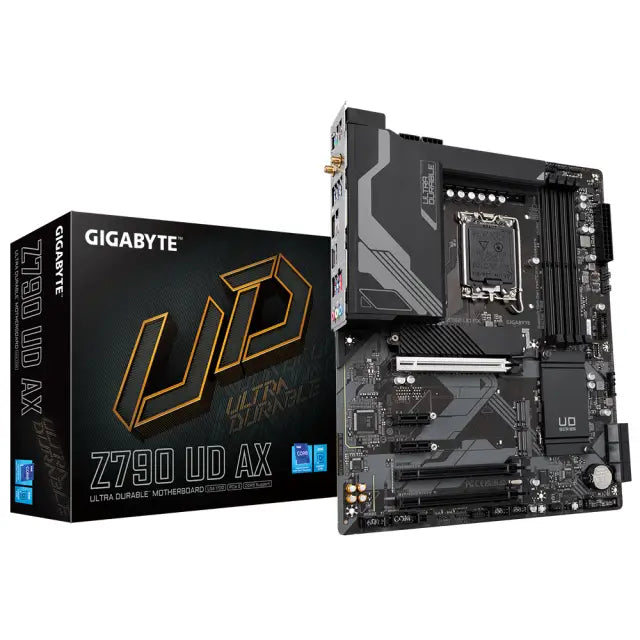 Дънна платка GIGABYTE Z790 UD AX LGA 1700 DDR5 PCIe 5.0 ATX