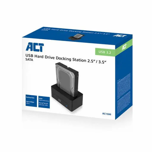 Докинг станция ACT AC1500 USB 3.1 Gen1 За